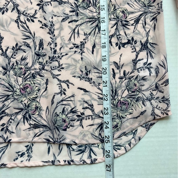 Kut from the Kloth Erin blouse floral print long sleeve crepe blouse small - Picture 12 of 14